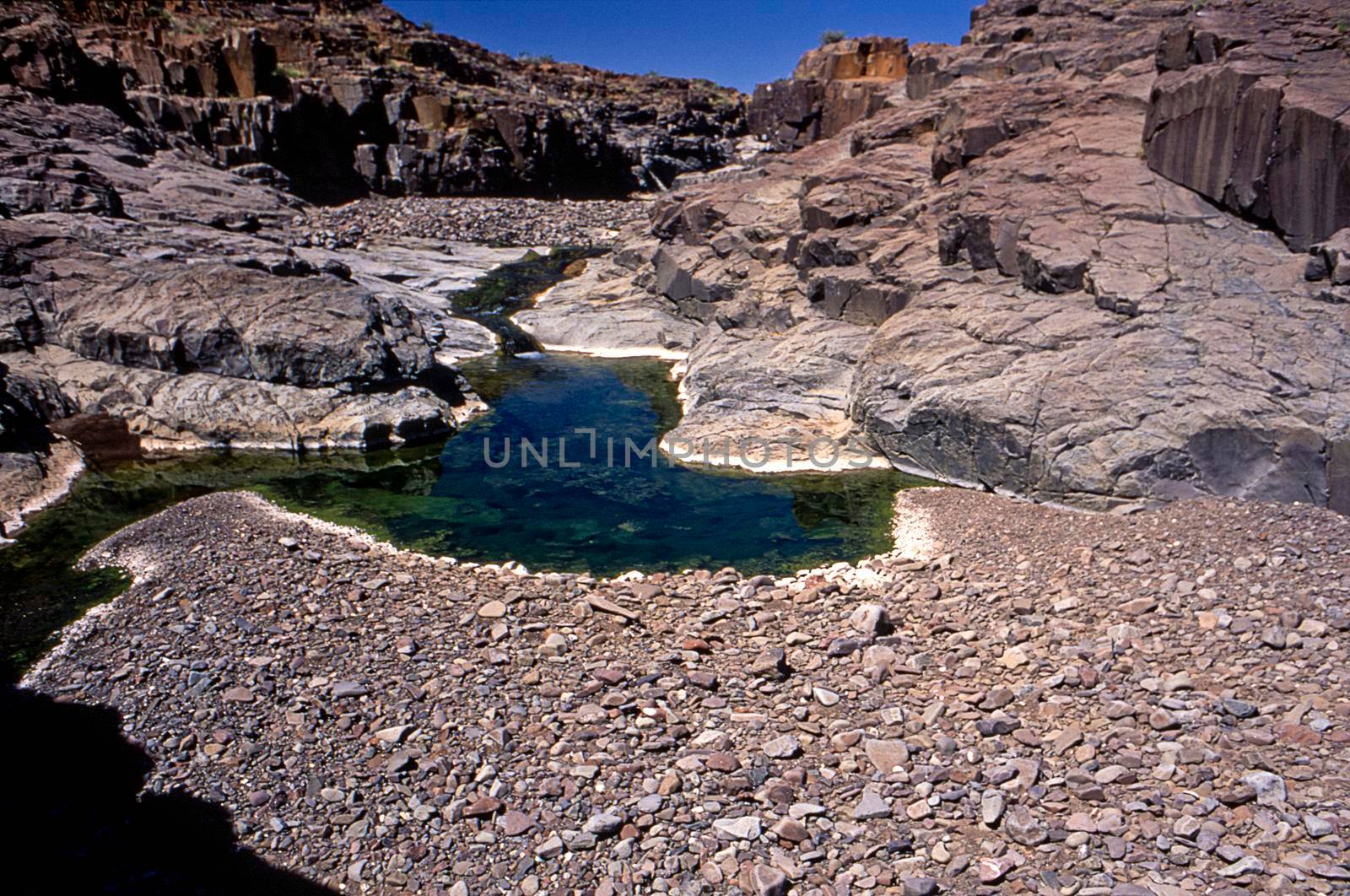 panoramic view of the kunene or kaokoland region