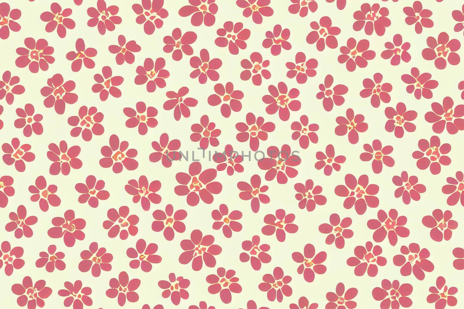 Seamless vintage pattern. White flowers . Dirty pink background. 2d texture. fashionable print for textiles, wallpaper and packaging.