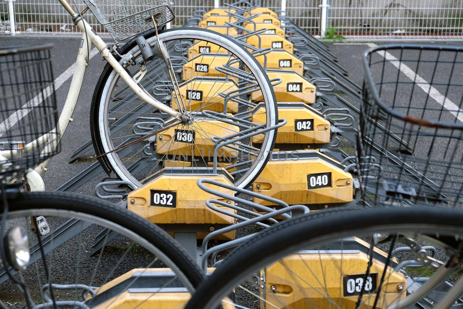 Paid bicycle parking by ponsulak