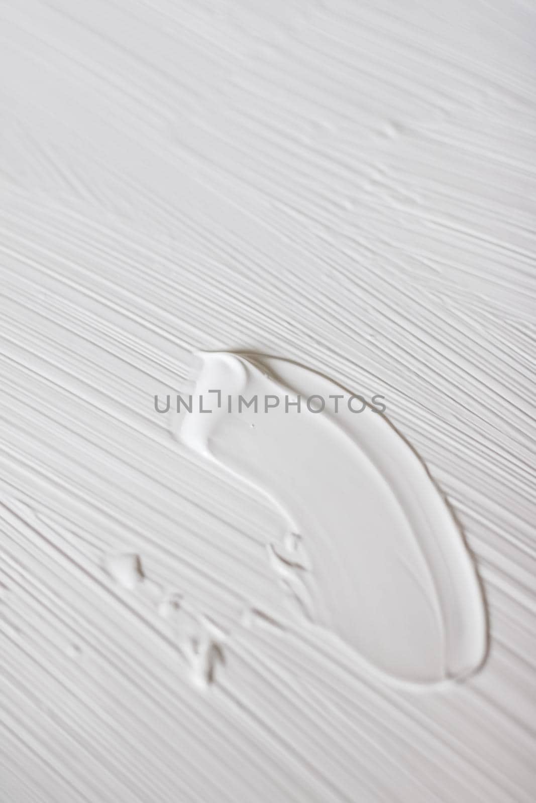 Art, branding and makeup concept - Cosmetics abstract texture background, white acrylic paint brush stroke, textured cream product as make-up backdrop for luxury beauty brand, holiday banner design