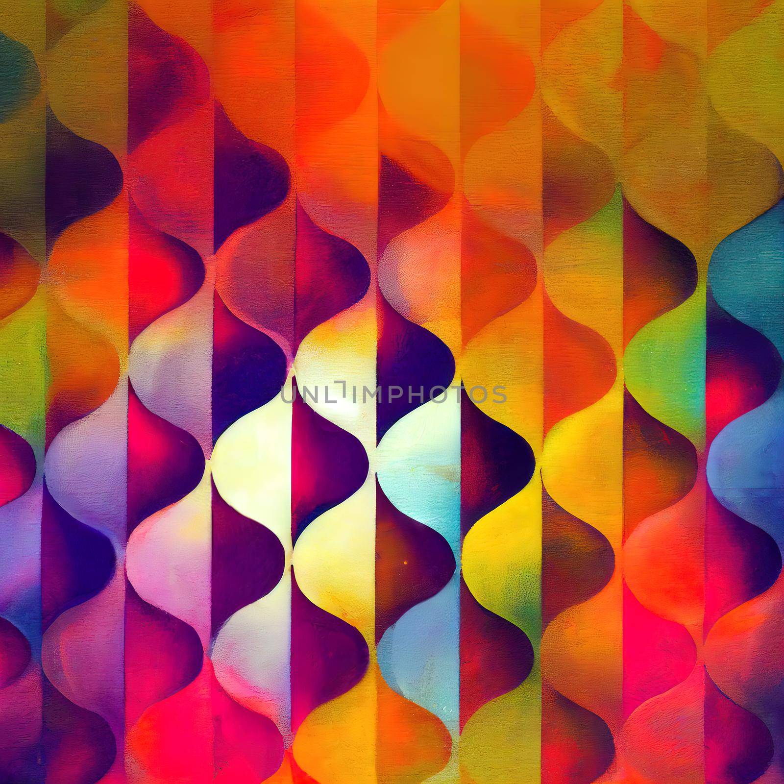 Lucky charm square banner background of 3D render, suitable for social media post and web internet ads.