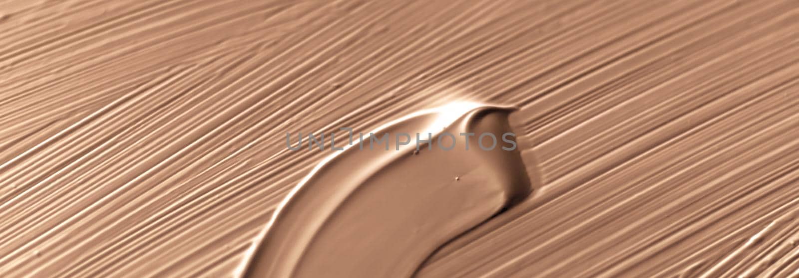 Art, branding and makeup concept - Cosmetics abstract texture background, beige acrylic paint brush stroke, textured cream product as make-up backdrop for luxury beauty brand, holiday banner design