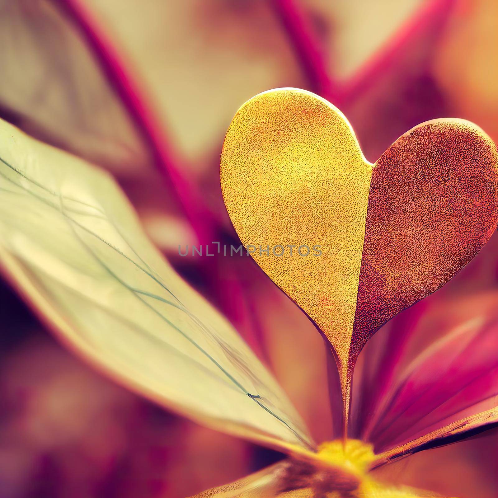 Lucky charm square banner background of 3D render, suitable for social media post and web internet ads.