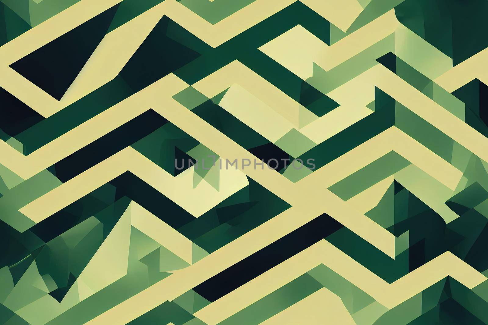 The geometric pattern with stripes . Seamless background. Green and white texture. Graphic modern pattern.