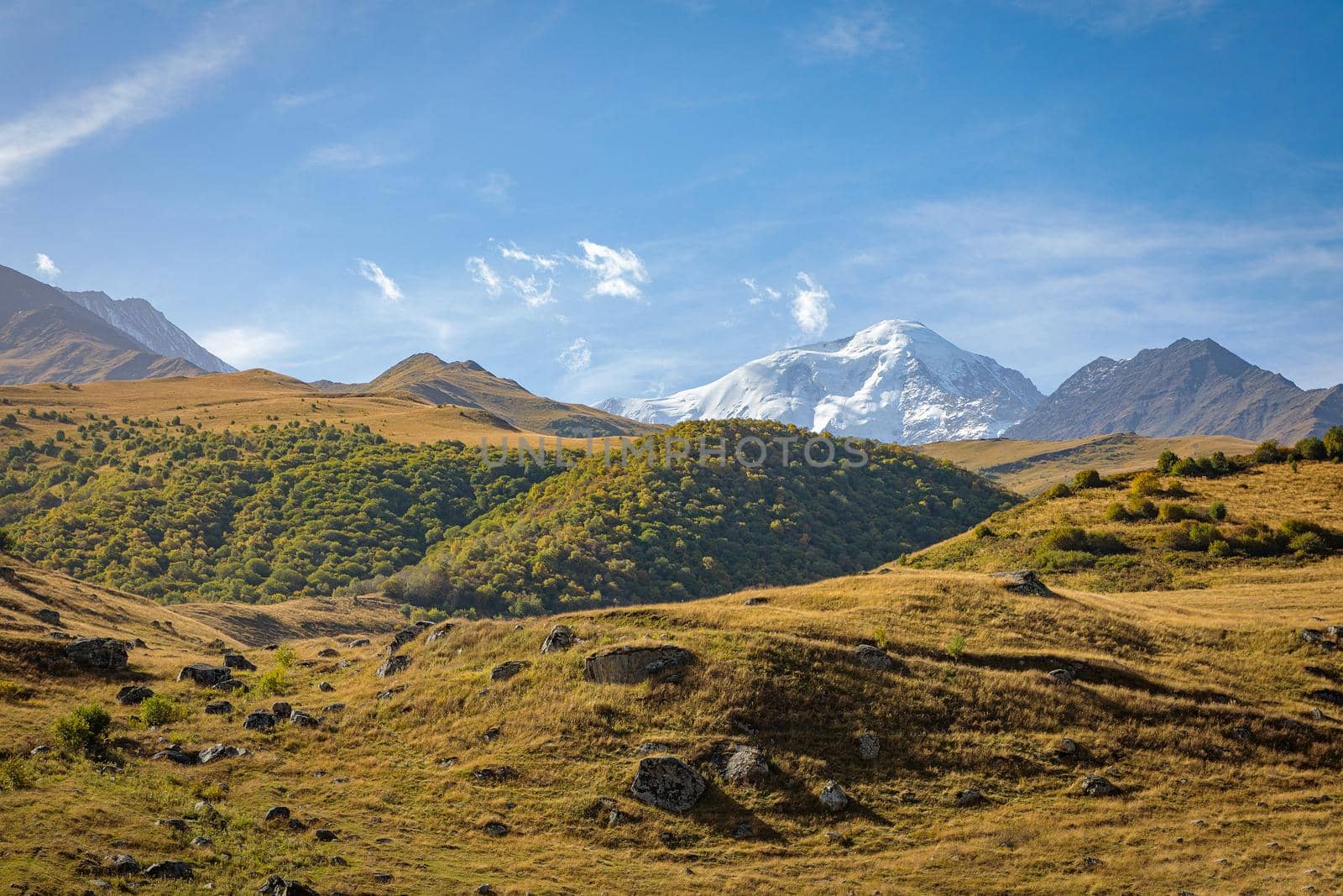 North Caucasus, high mountains of Ossetia