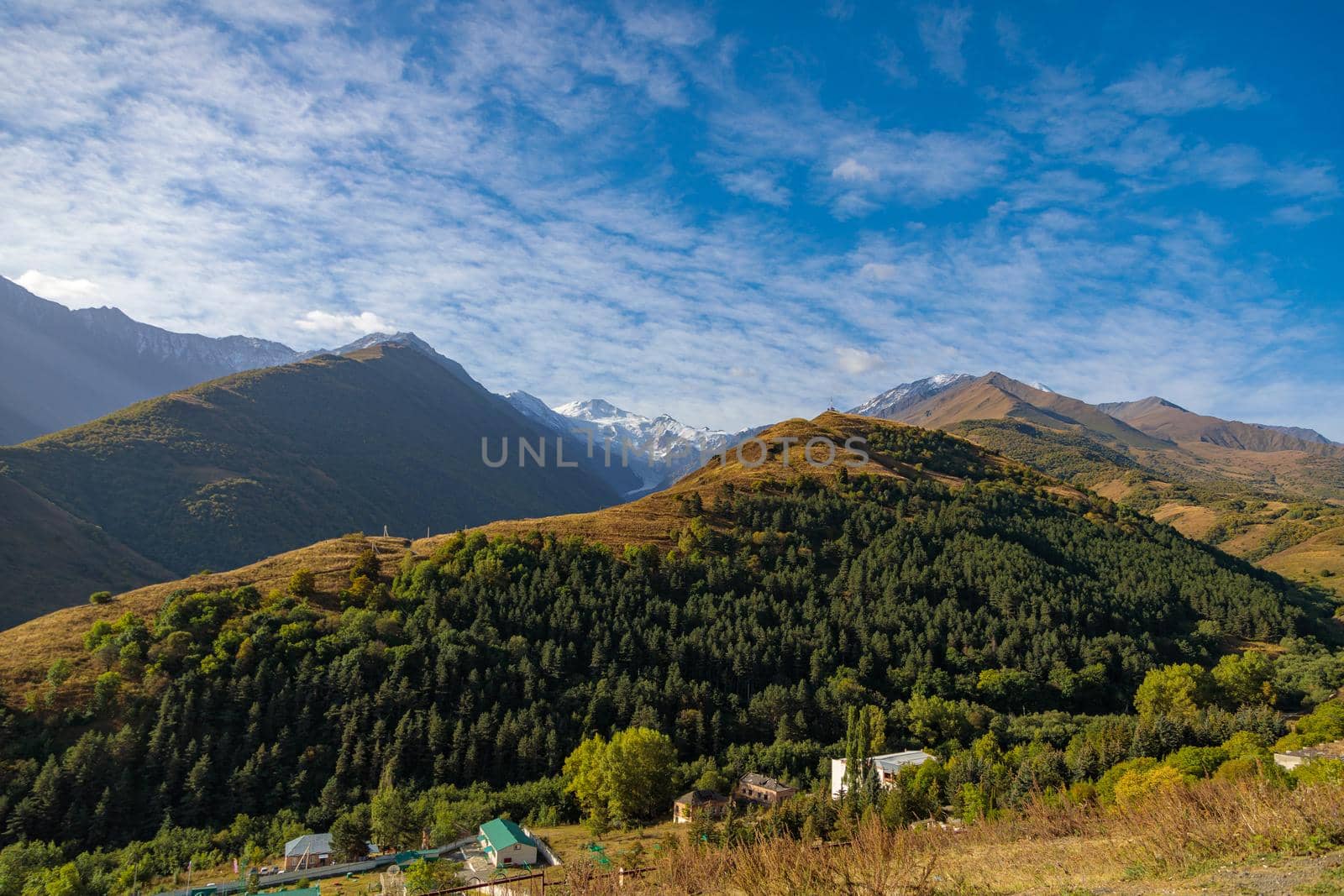 North Caucasus, high mountains of Ossetia