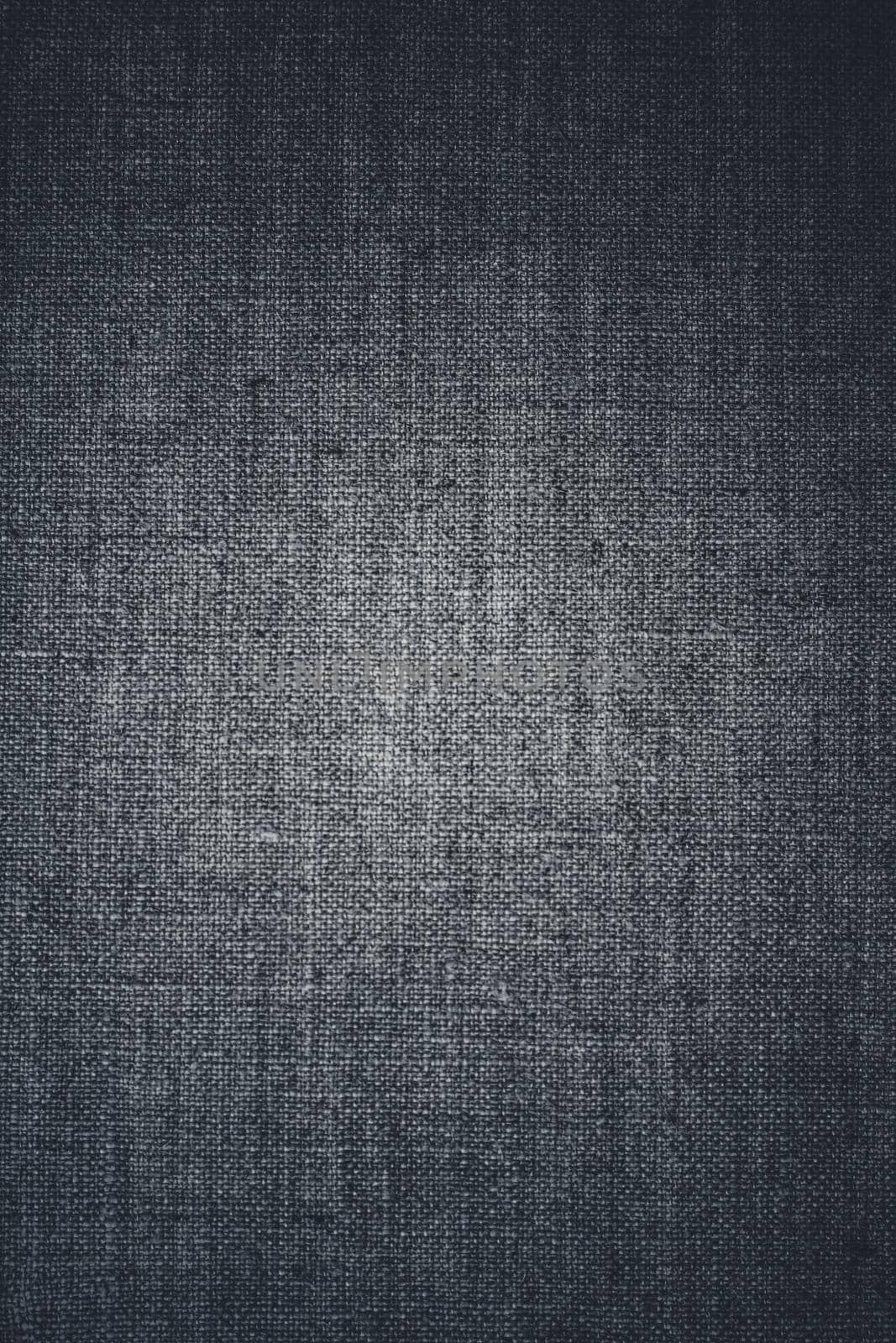 Decorative gray linen fabric textured background for interior, furniture design and art canvas backdrop by Anneleven