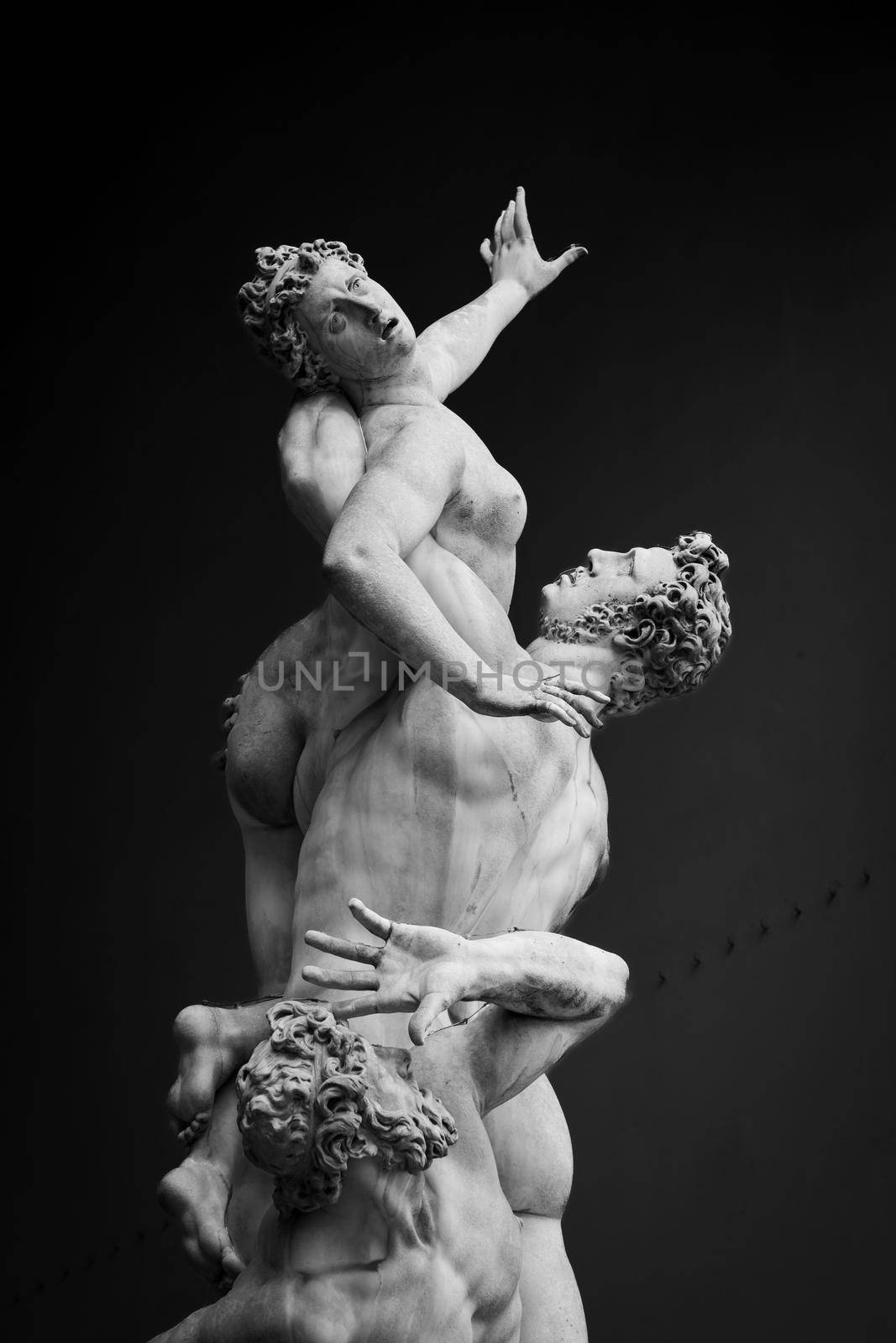 The Rape of Proserpina, Renaissance statue by Giambologna, Florence, Italy.  by Perseomedusa