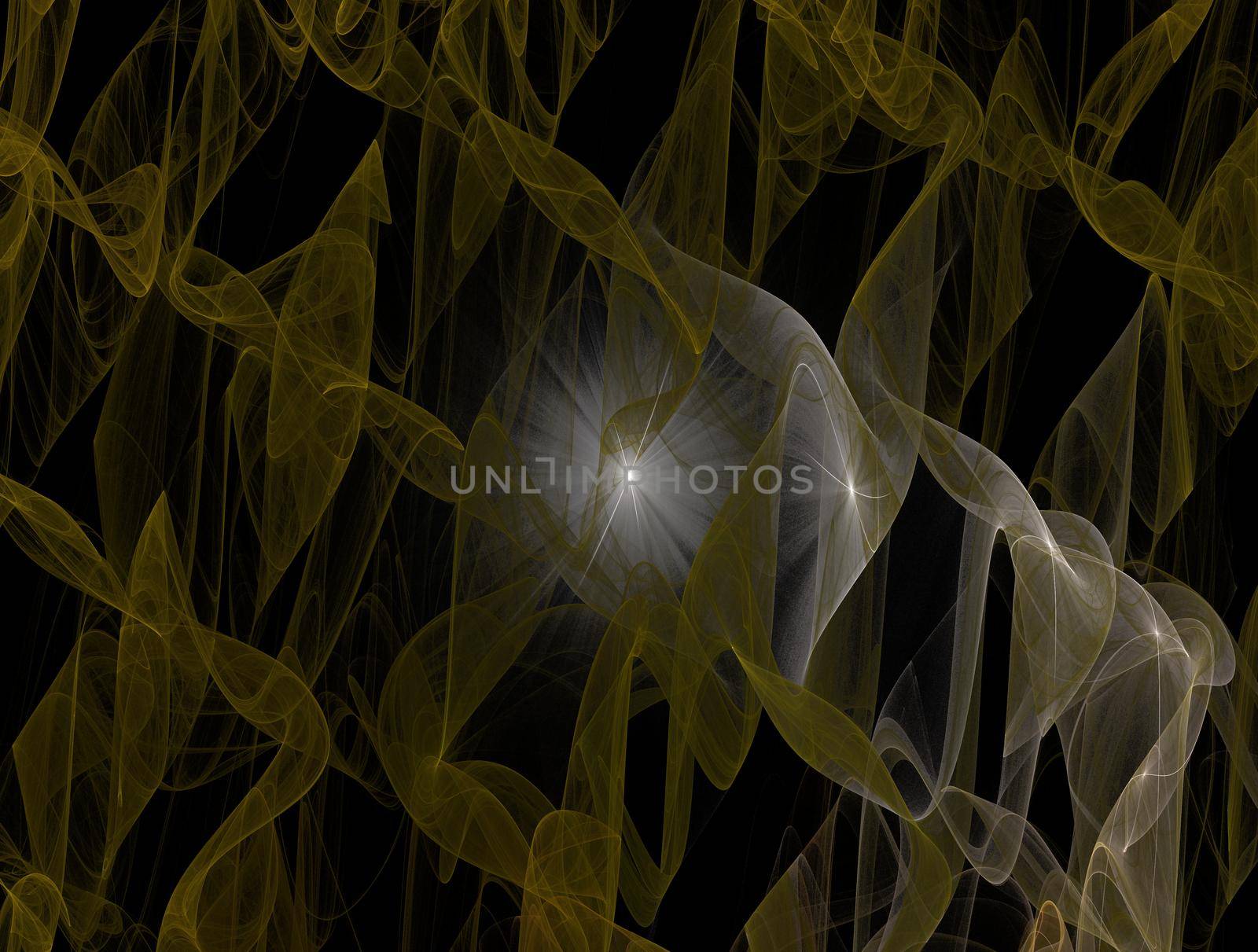 Imaginatory lush fractal texture image abstract background
