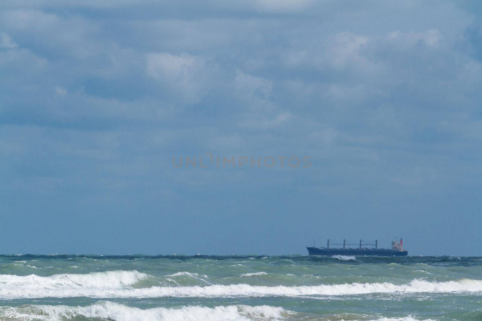 Ocean drilling near South Padre Island, TX.