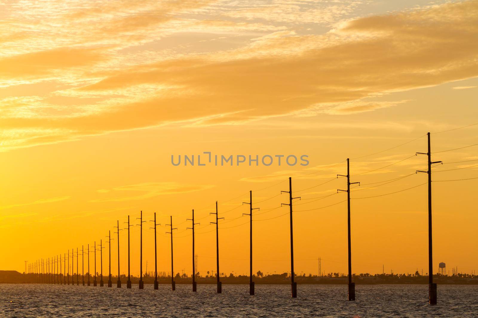 Sunset at South Padre Island, TX.