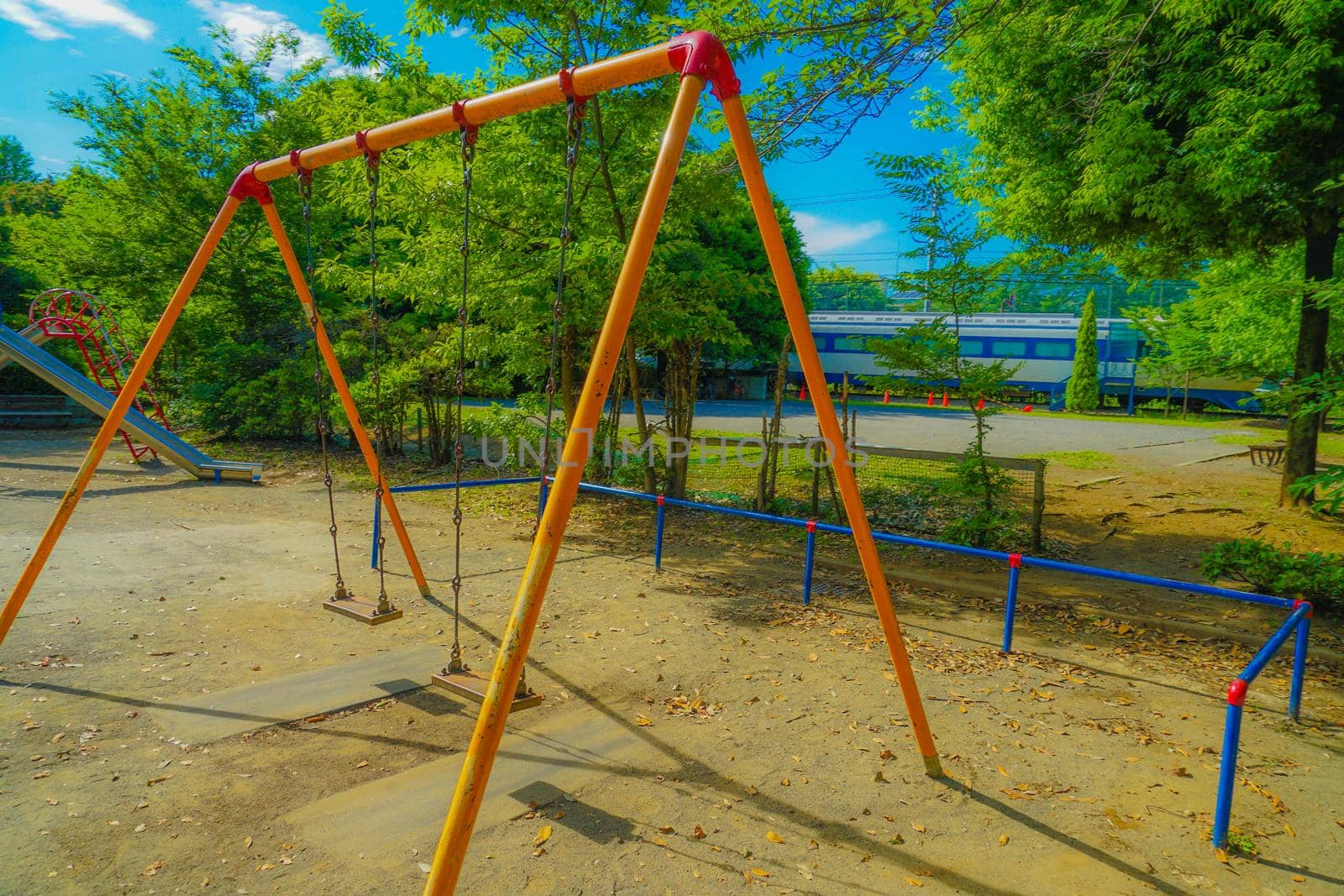 Akishima City · New green of Tsubajimaoka Park. Shooting Location: Tokyo Metropolitan Akishima City