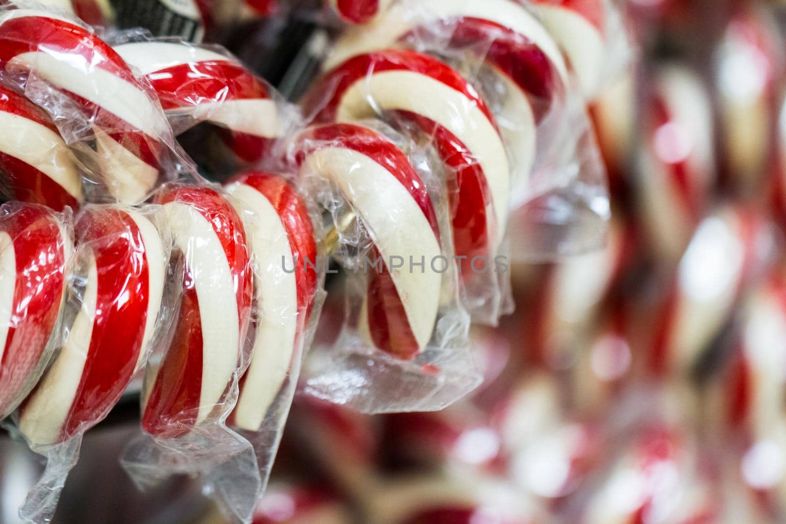 Gourmet hard candies for Christmas holidays.