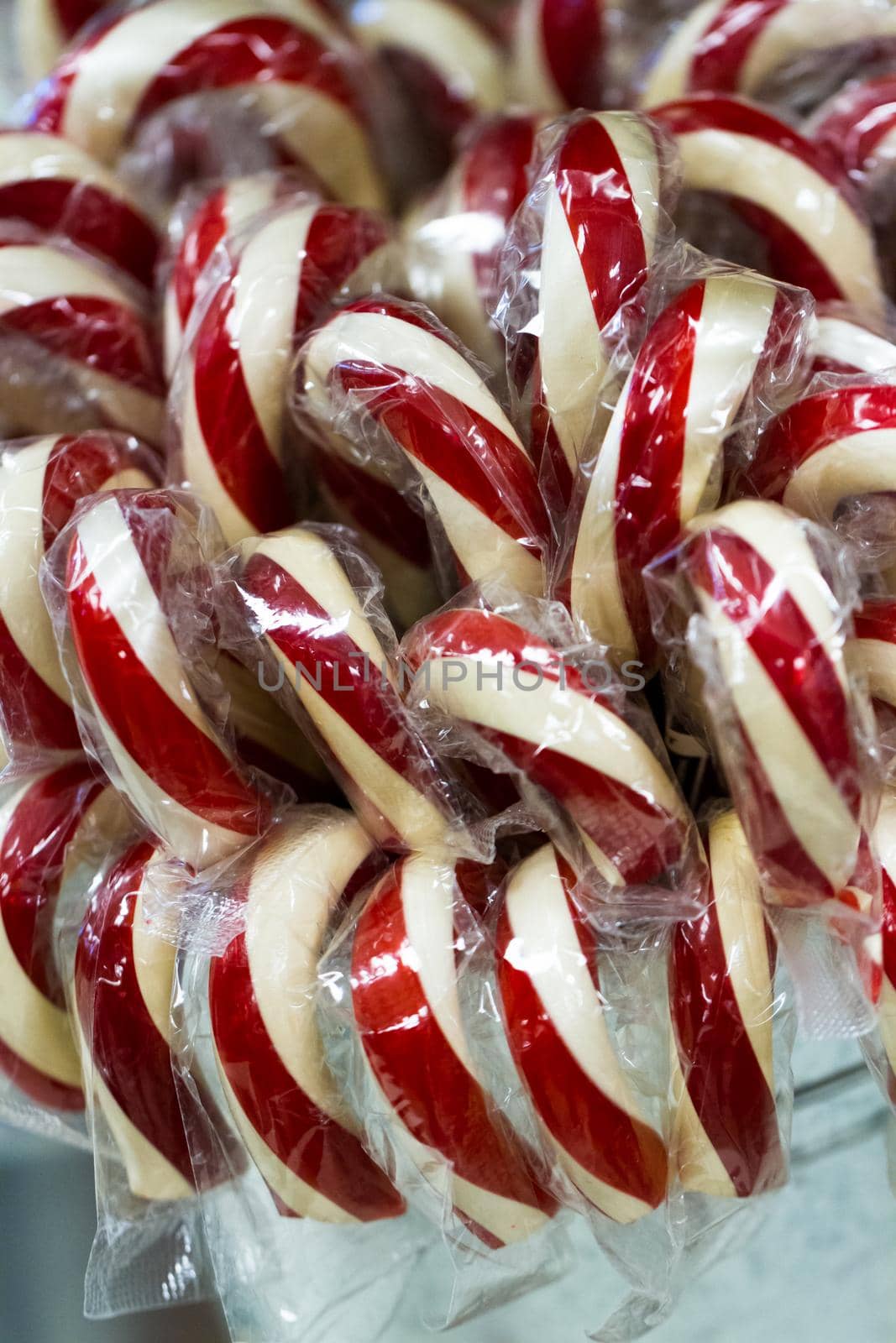 Gourmet hard candies for Christmas holidays.
