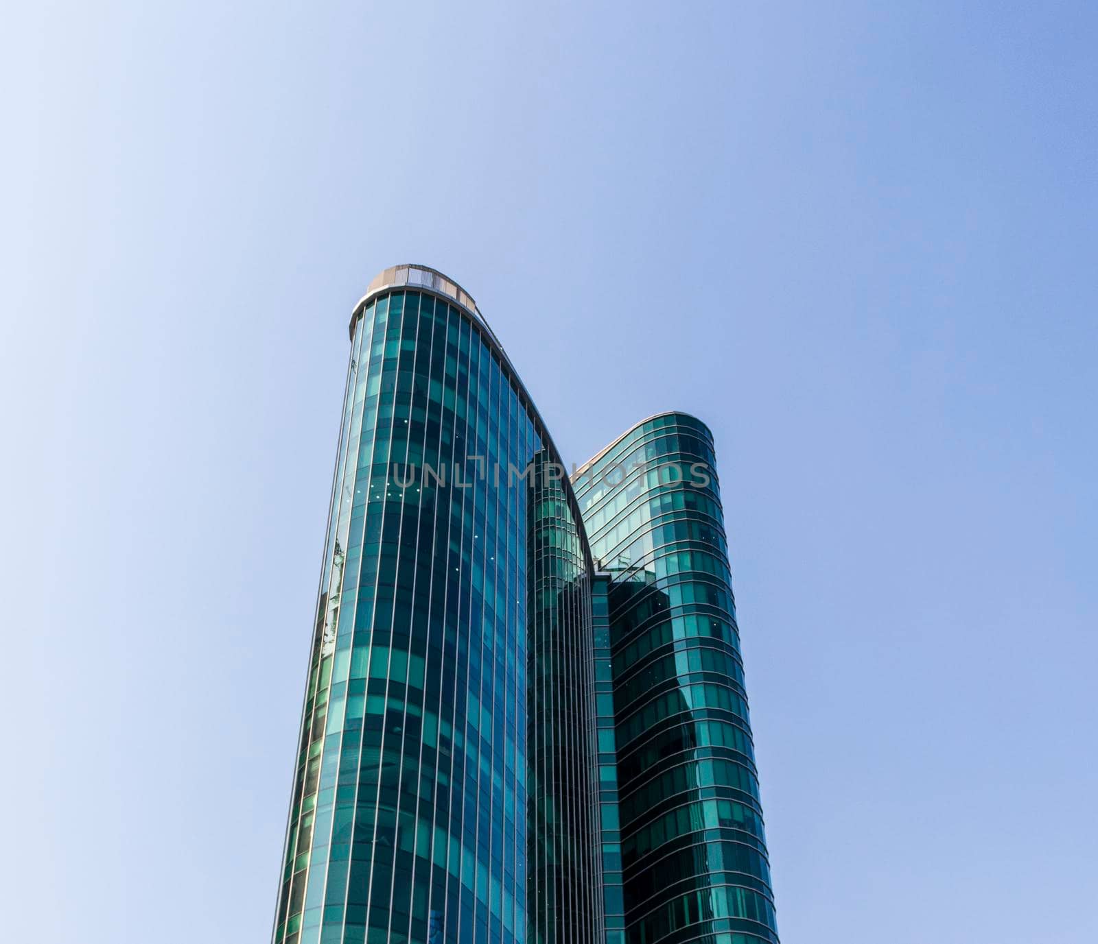Facade of a modern building.