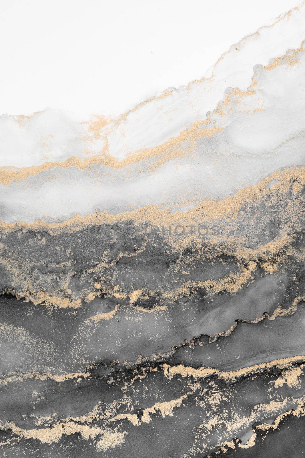 Marble ink abstract art from meticulous original painting abstract background . Painting was painted on high quality paper texture to create smooth marble background pattern of ombre alcohol ink .