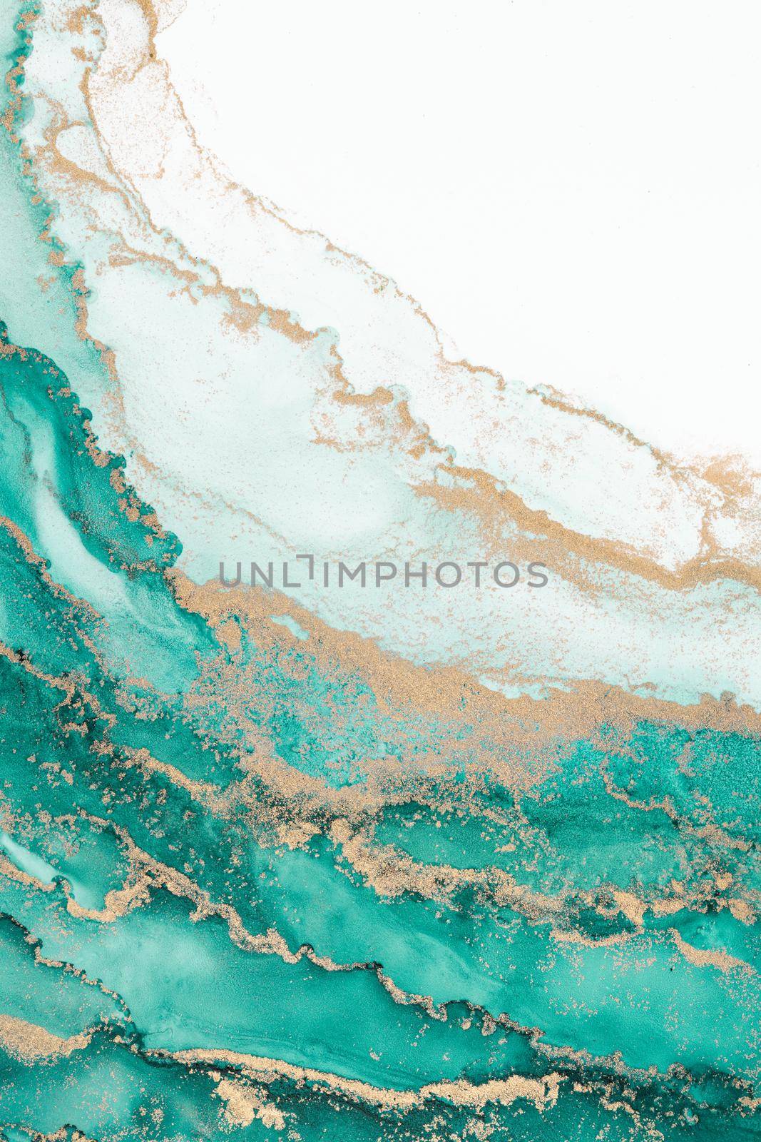 Marble ink abstract art from meticulous original painting abstract background . Painting was painted on high quality paper texture to create smooth marble background pattern of ombre alcohol ink .