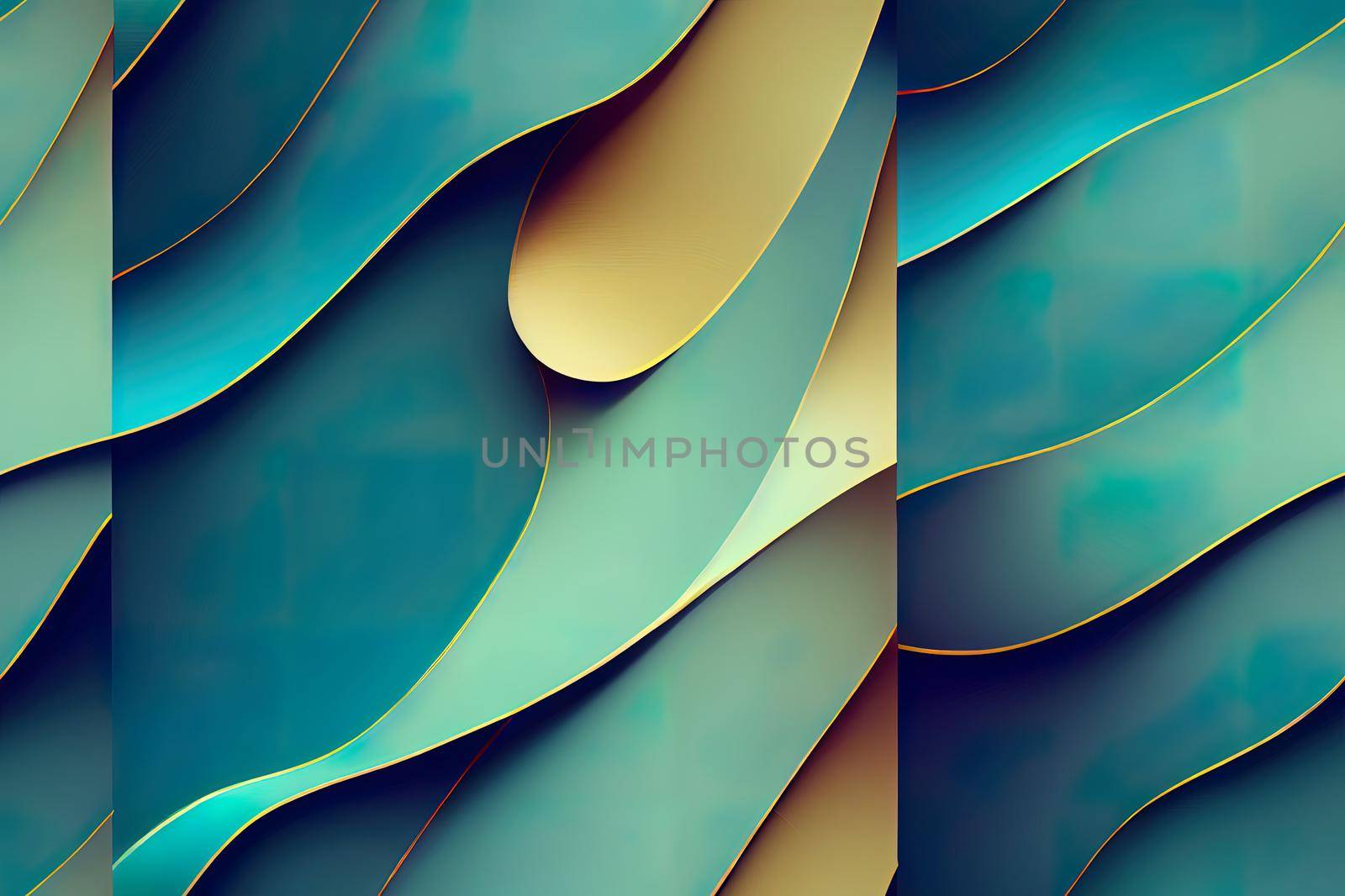 blue seamless Wavy background texture. Wave pattern