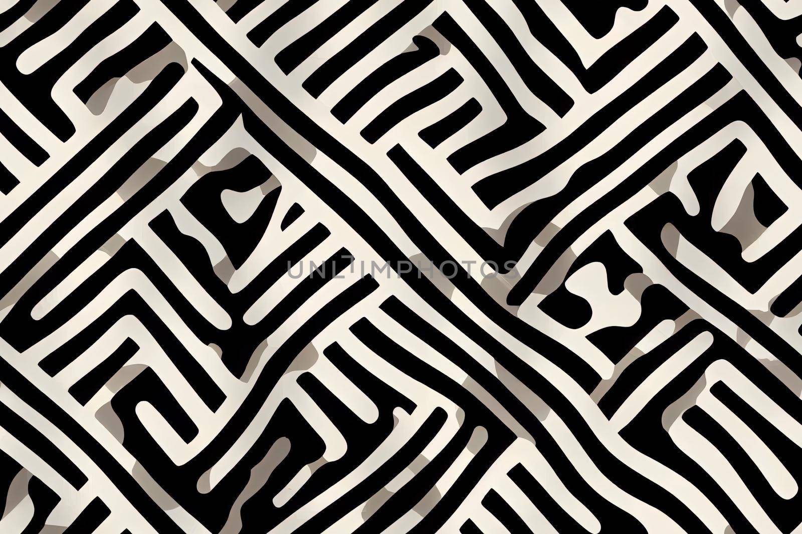 Camouflage geometric seamless pattern texture. Abstract military camo hexagonal scales endless print for army and hunting. background.