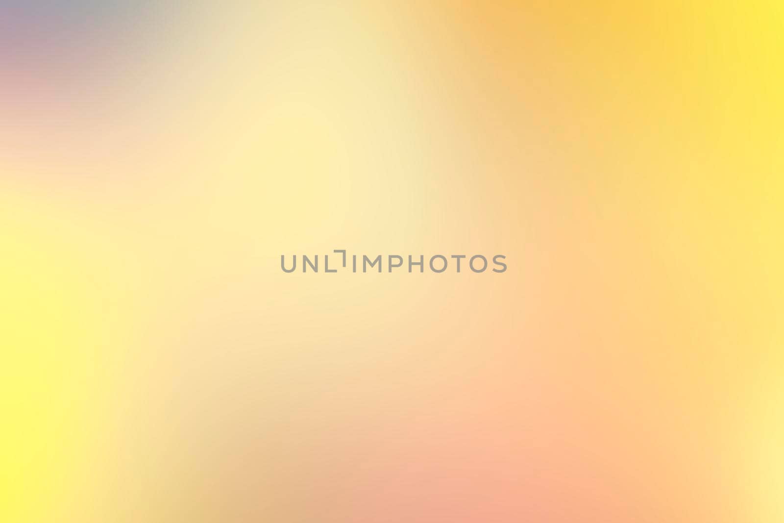 Abstract luminous gradient blurred yellow background by Vvicca