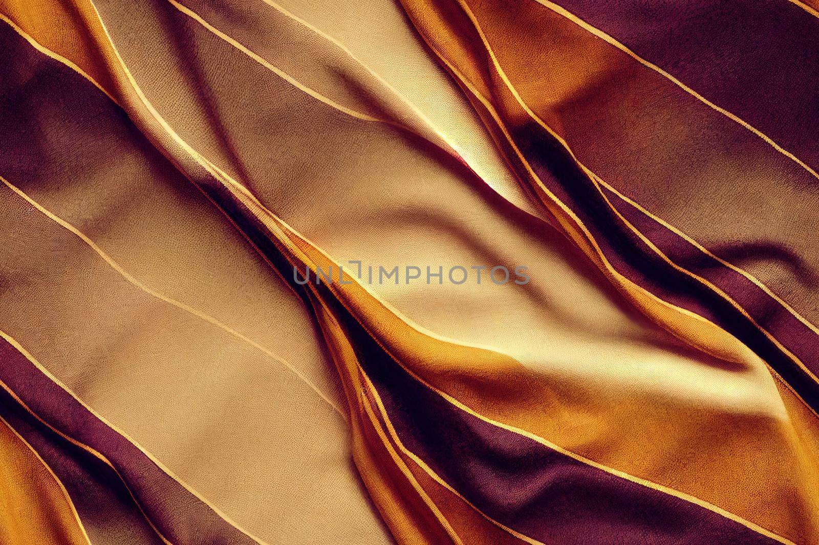 brown watercolor effect scarf pattern design