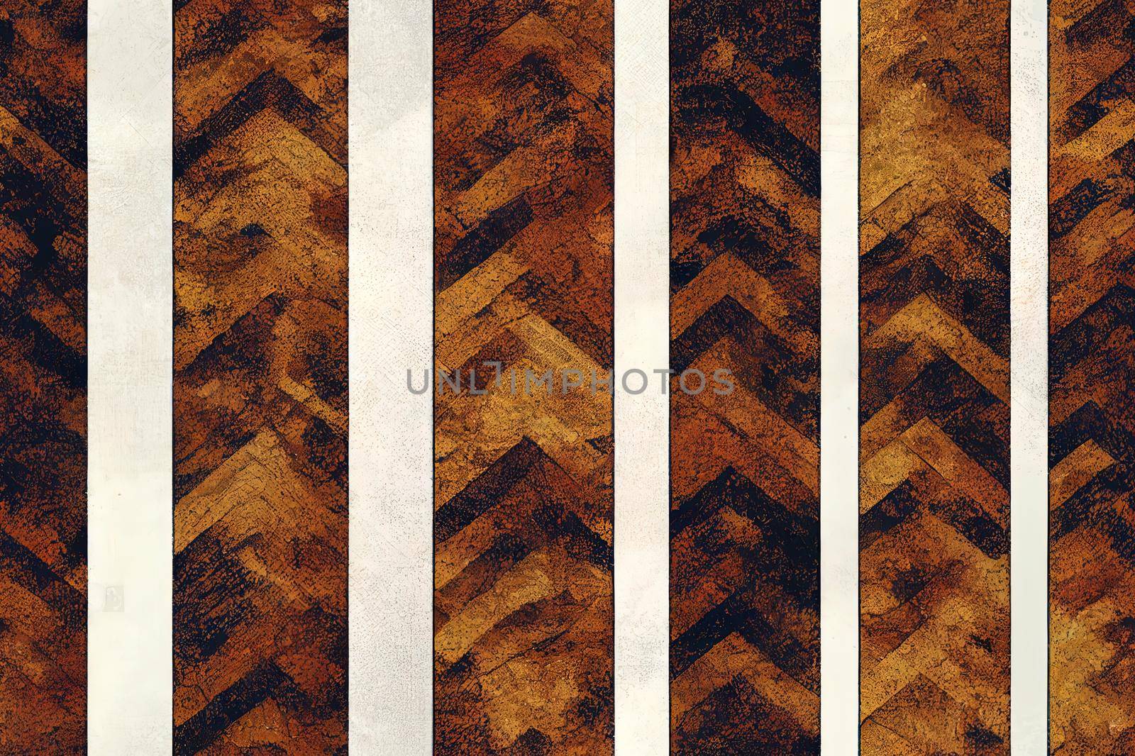 Abstract mottled herringbone motif rough textured background. Seamless pattern.