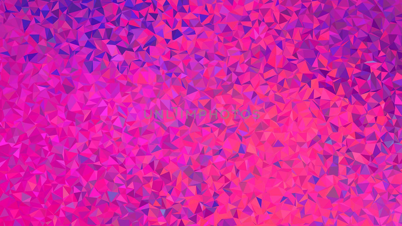 Abstract crystal geometric polygonal pink background. by Vvicca