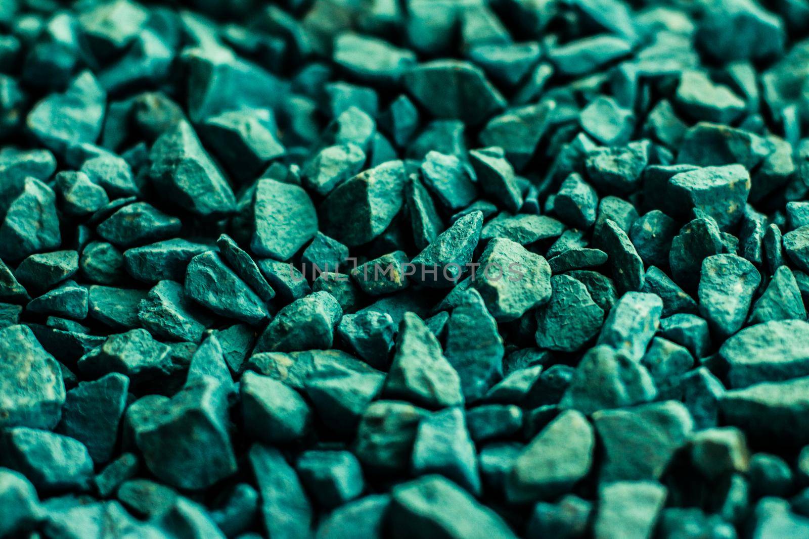 Decor, surface and nature concept - Emerald green stone pebbles as abstract background texture, landscape architecture backdrop, interior design and textured pattern for luxury brand design