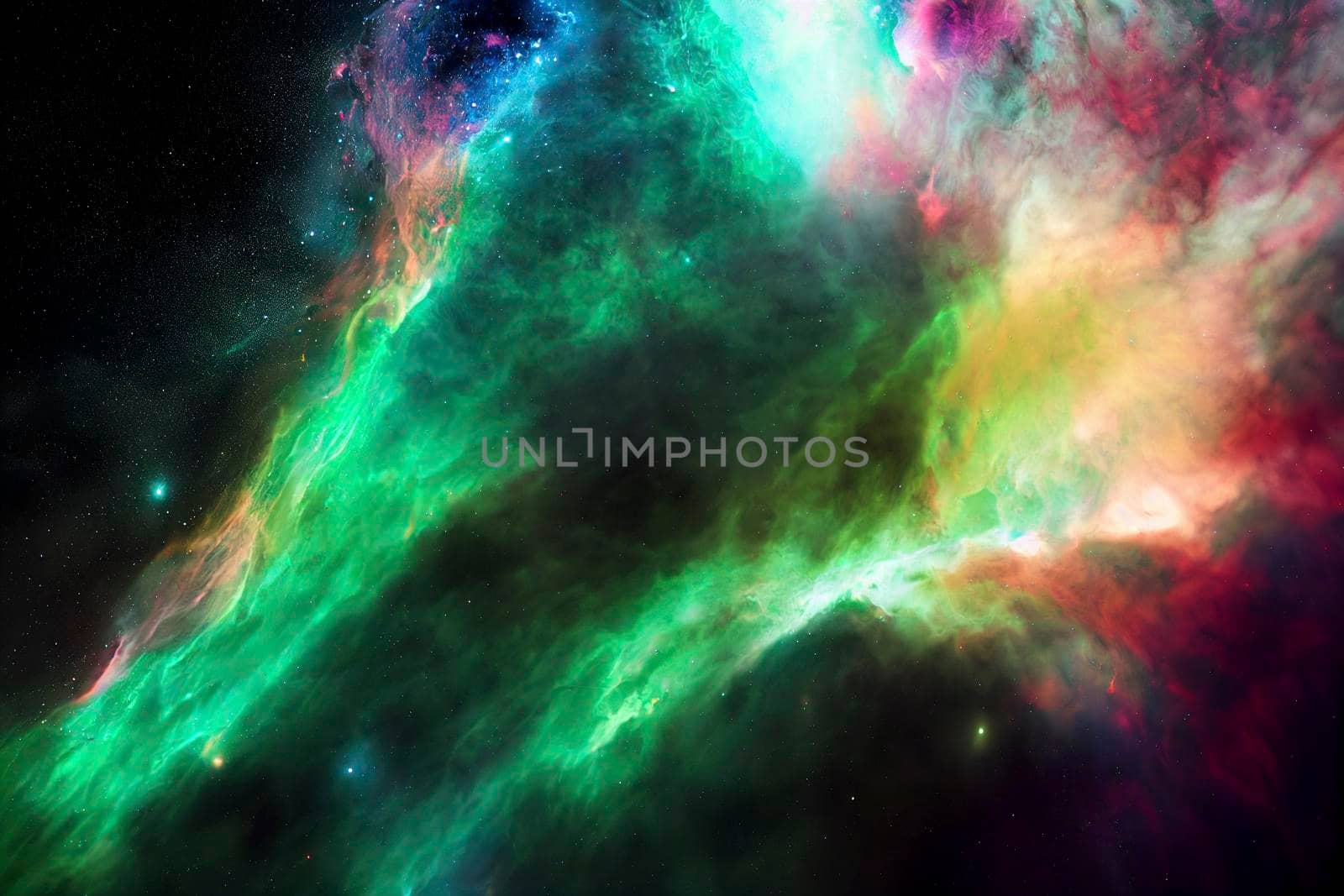 abstract space background. cosmos, stars and nebuba. by jbruiz78