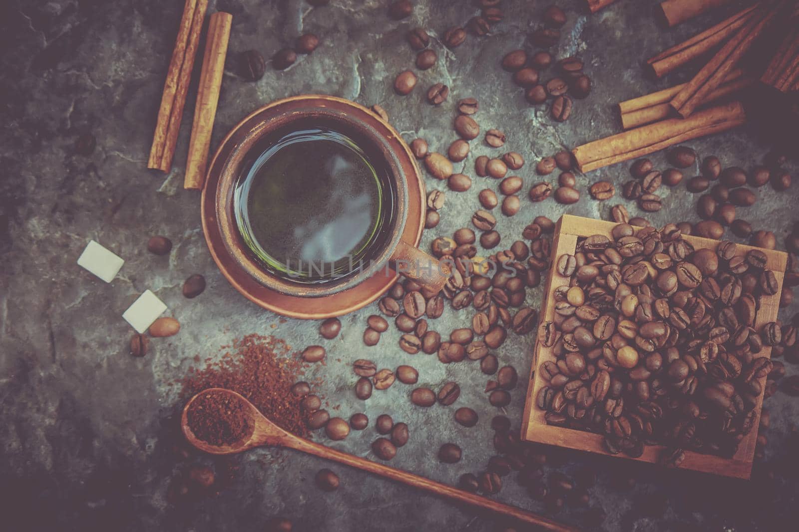 Coffee cup. Food and drink. Selective focus. nature.