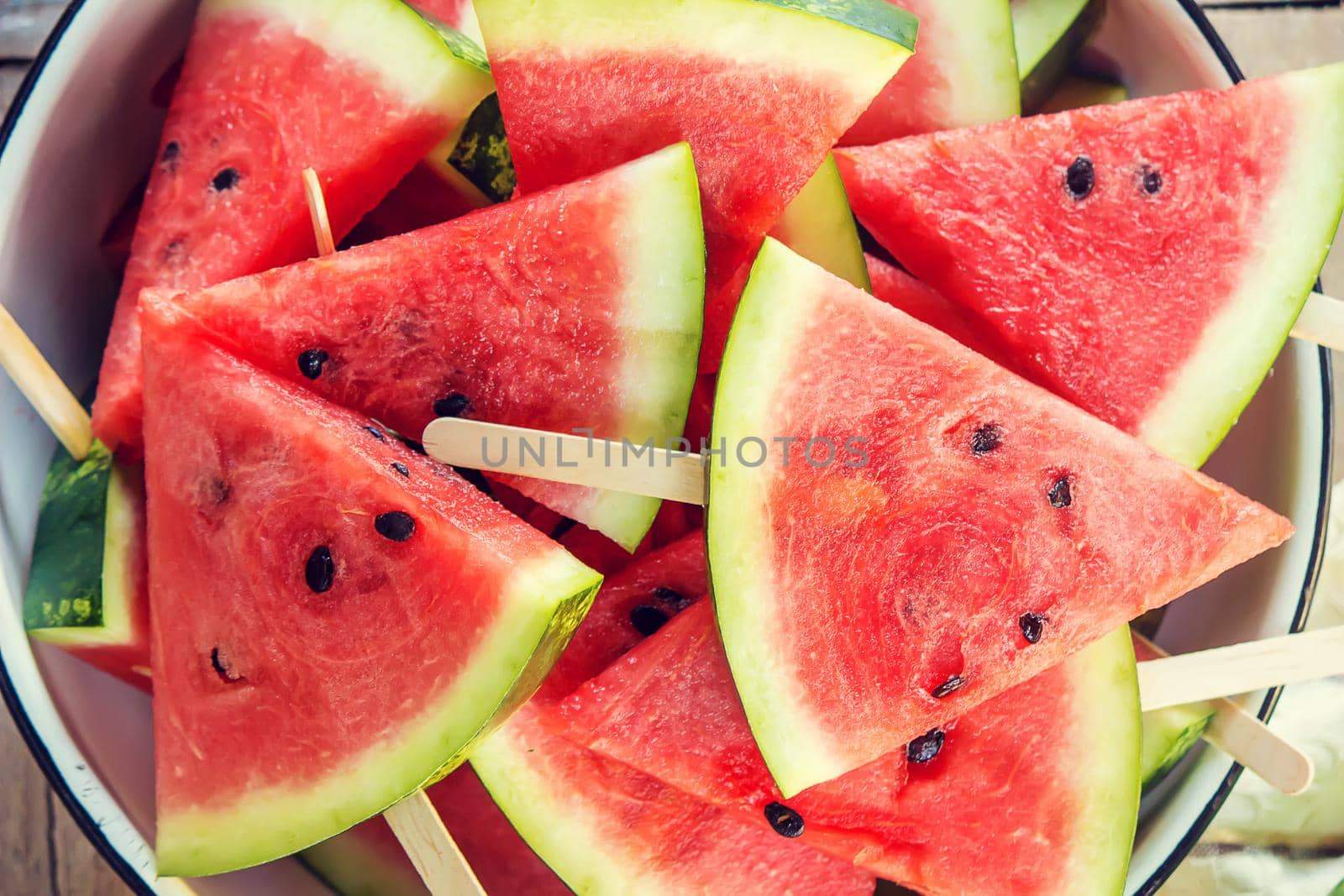 Watermelon. Food and drink. Selective focus. nature. by yanadjana