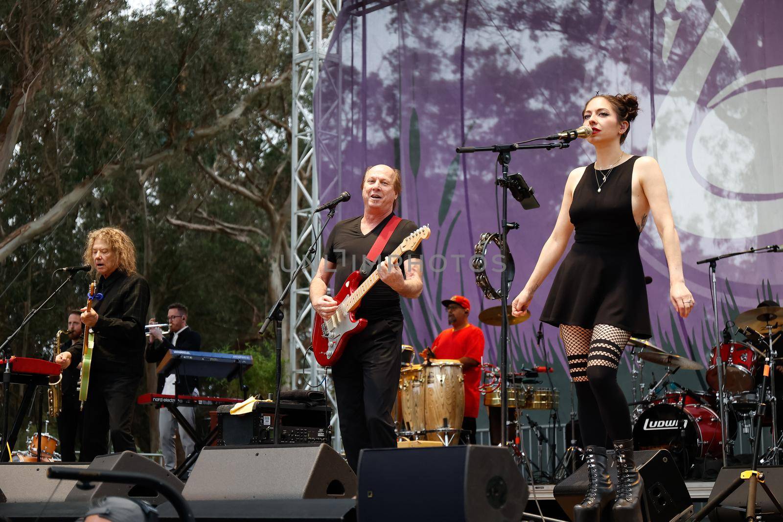 Jerry Harrison and Adrian Belew at the 2022 Hardly Strictly Bluegrass Festival in Golden Gate Park. by timo043850