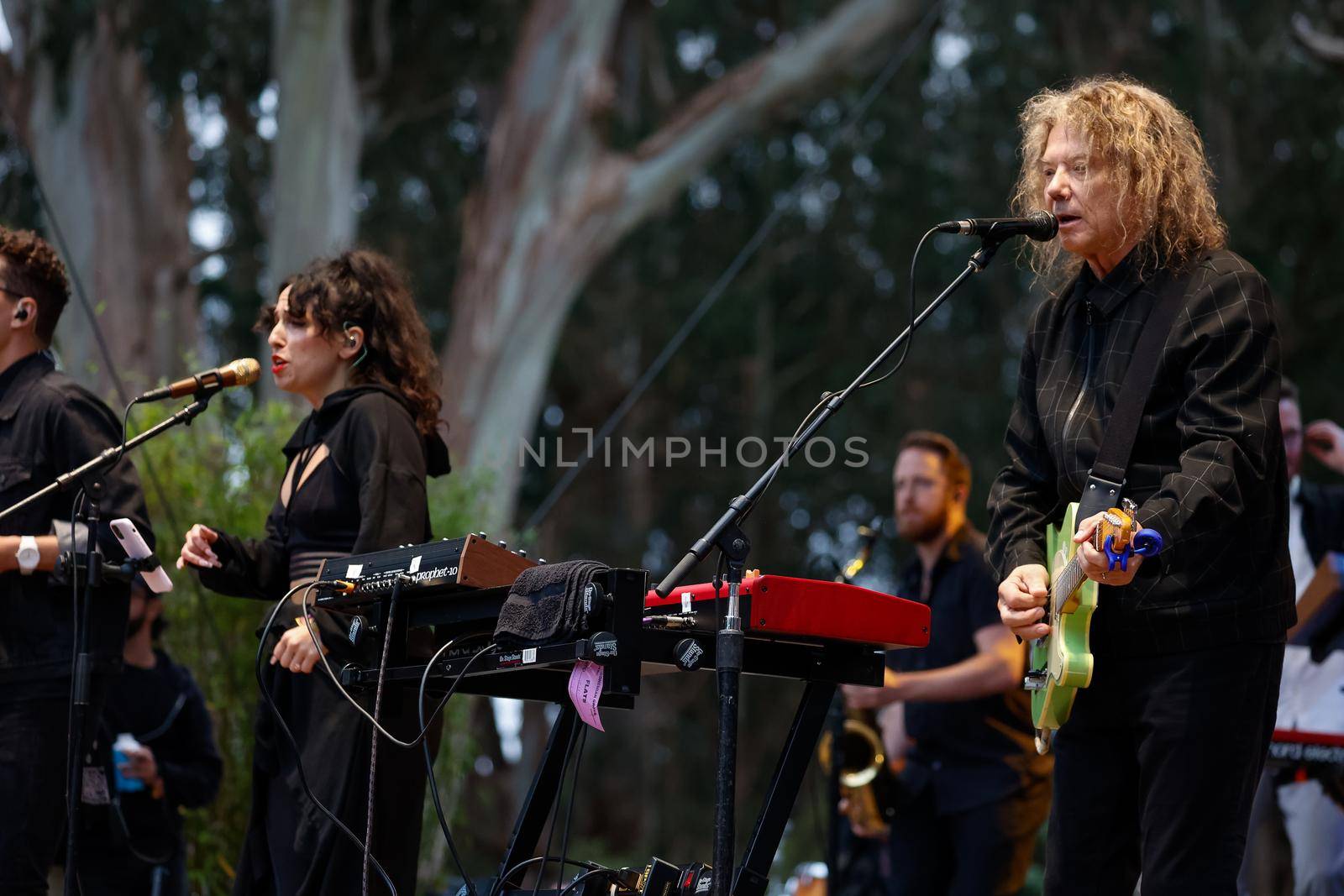Jerry Harrison at the 2022 Hardly Strictly Bluegrass Festival in Golden Gate Park. by timo043850