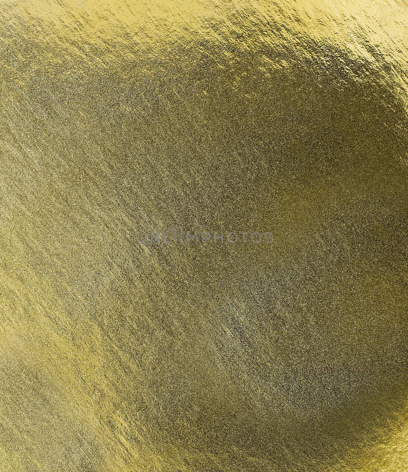 Texture or background.Shiny rough golden surface