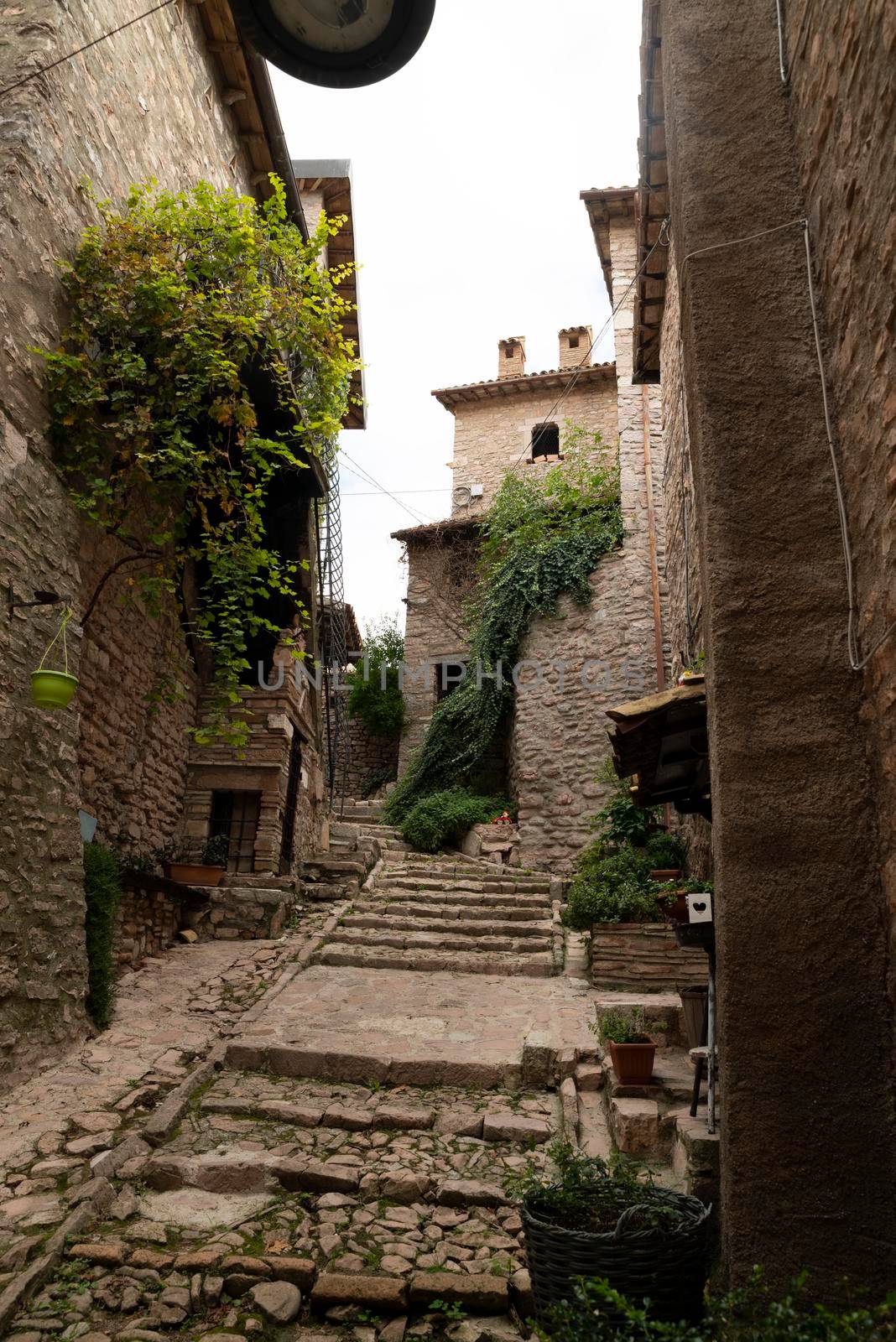 ancient village of Macerino in the Umbrian mountains by carfedeph