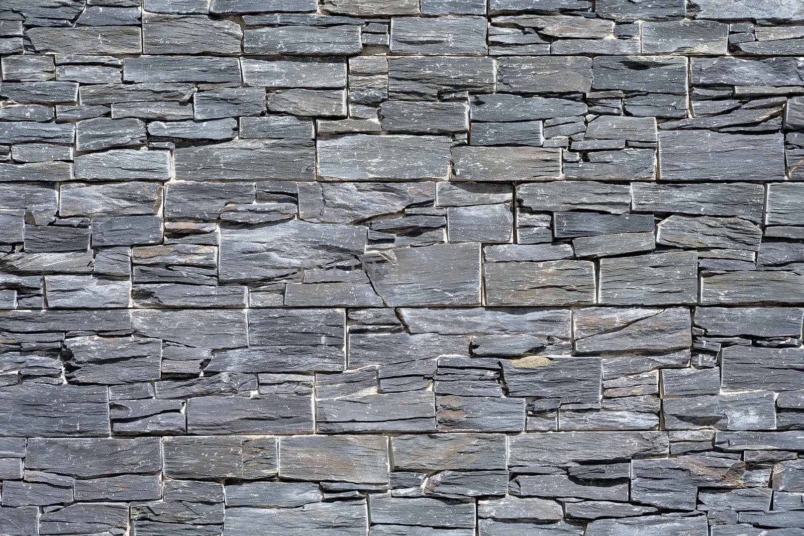 Old gray slate wall by elxeneize
