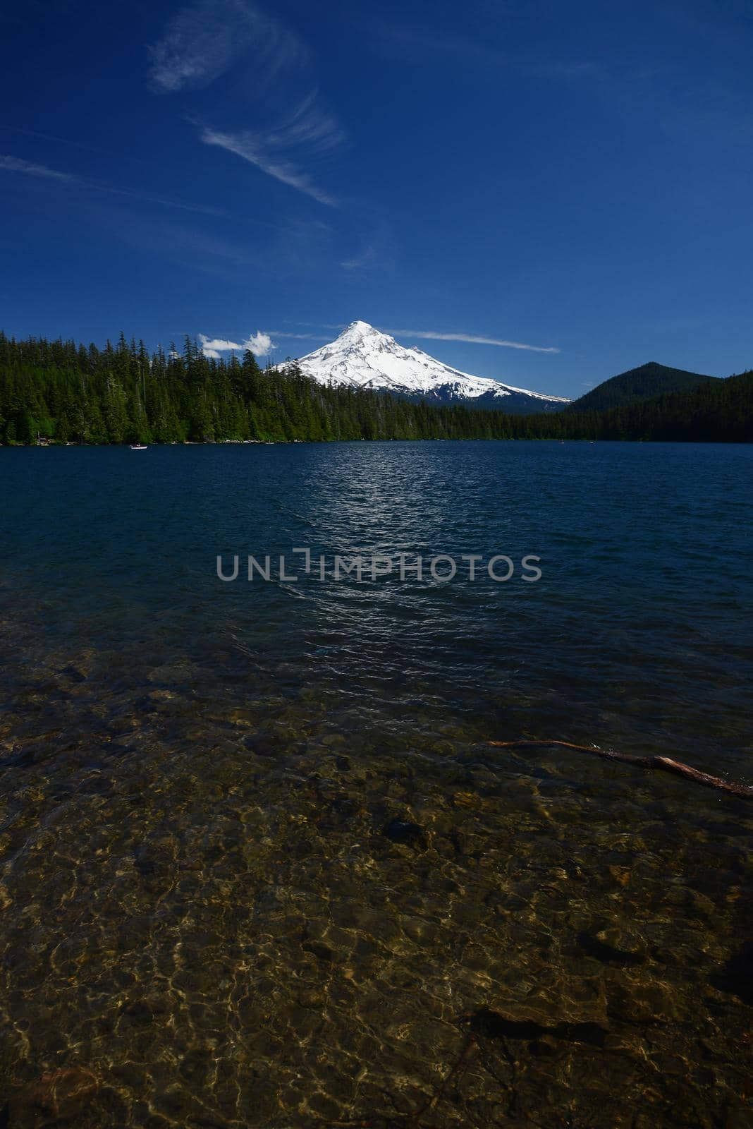 mount hood from lost lake