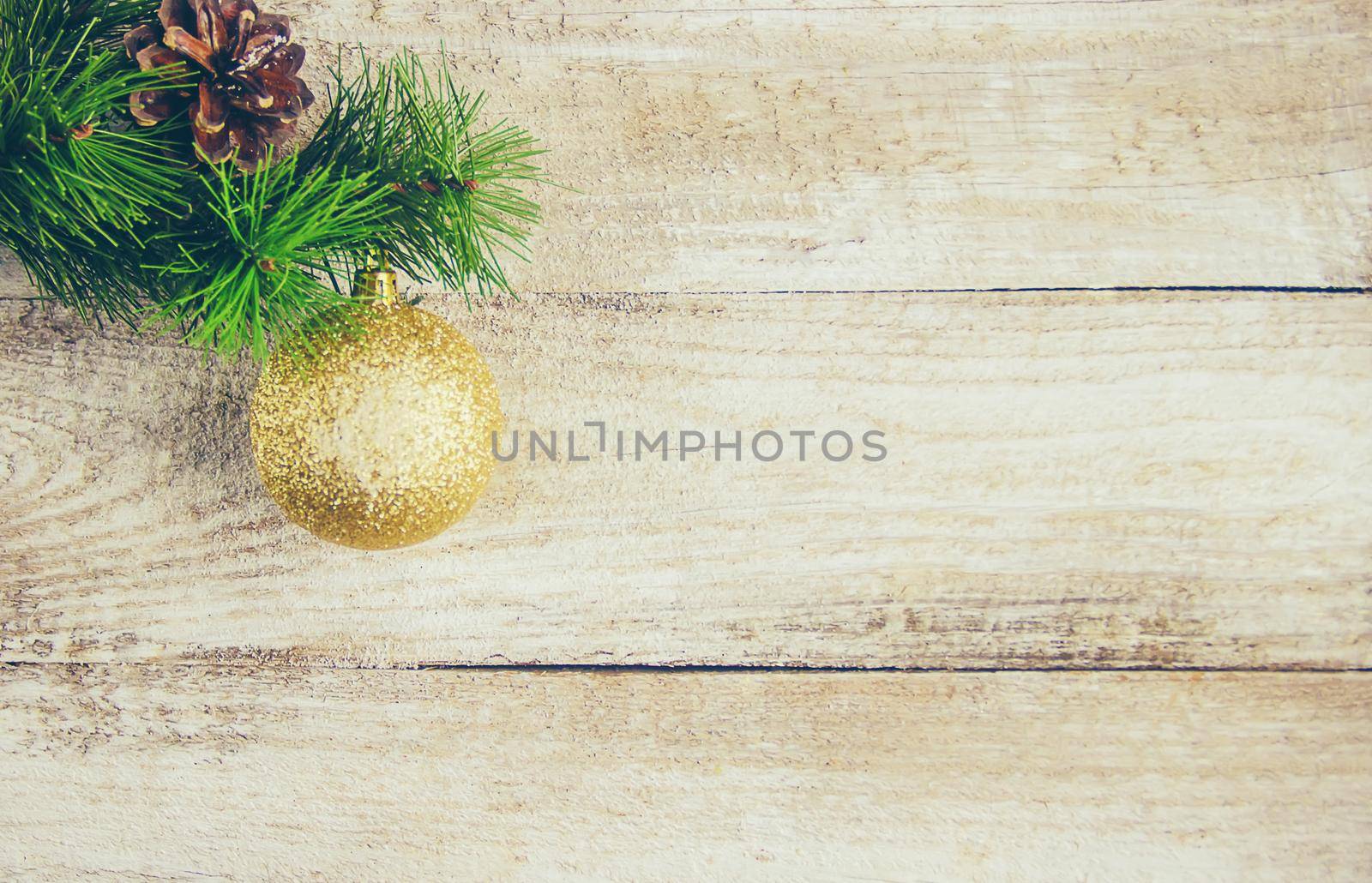 Christmas background. Selective focus. Holidays and evenys.