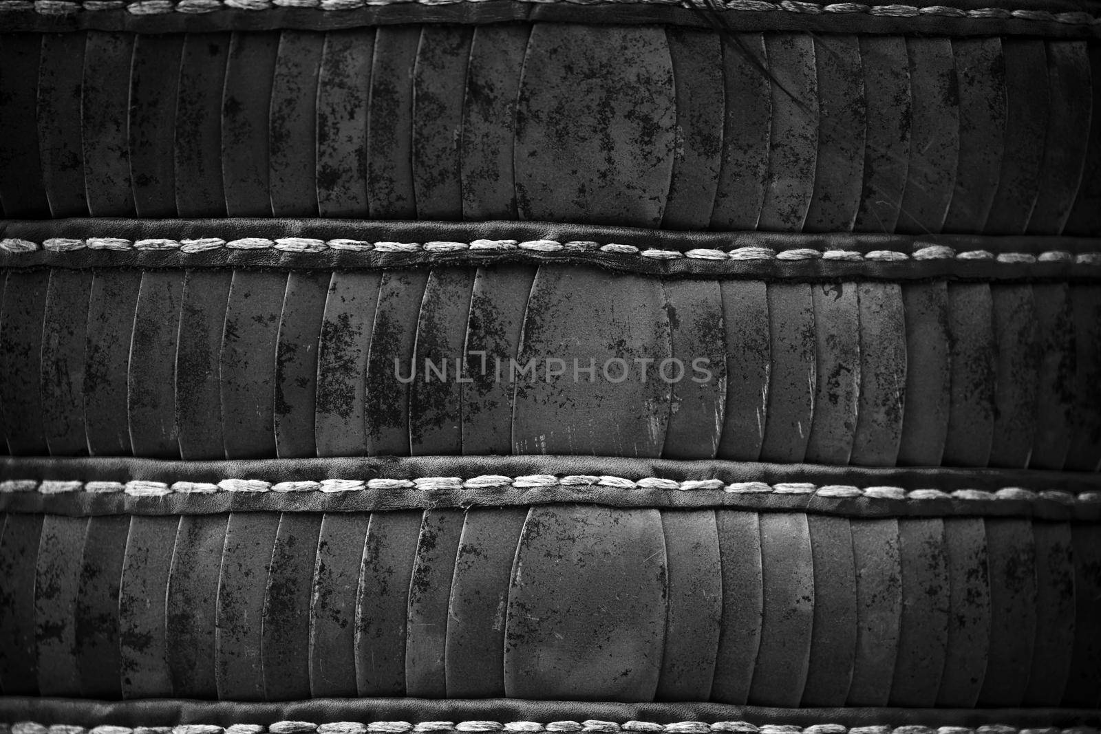 Scaly armor. Elements of plate armor of medieval warfare. metal plates, vintage scaly armor for body protection.