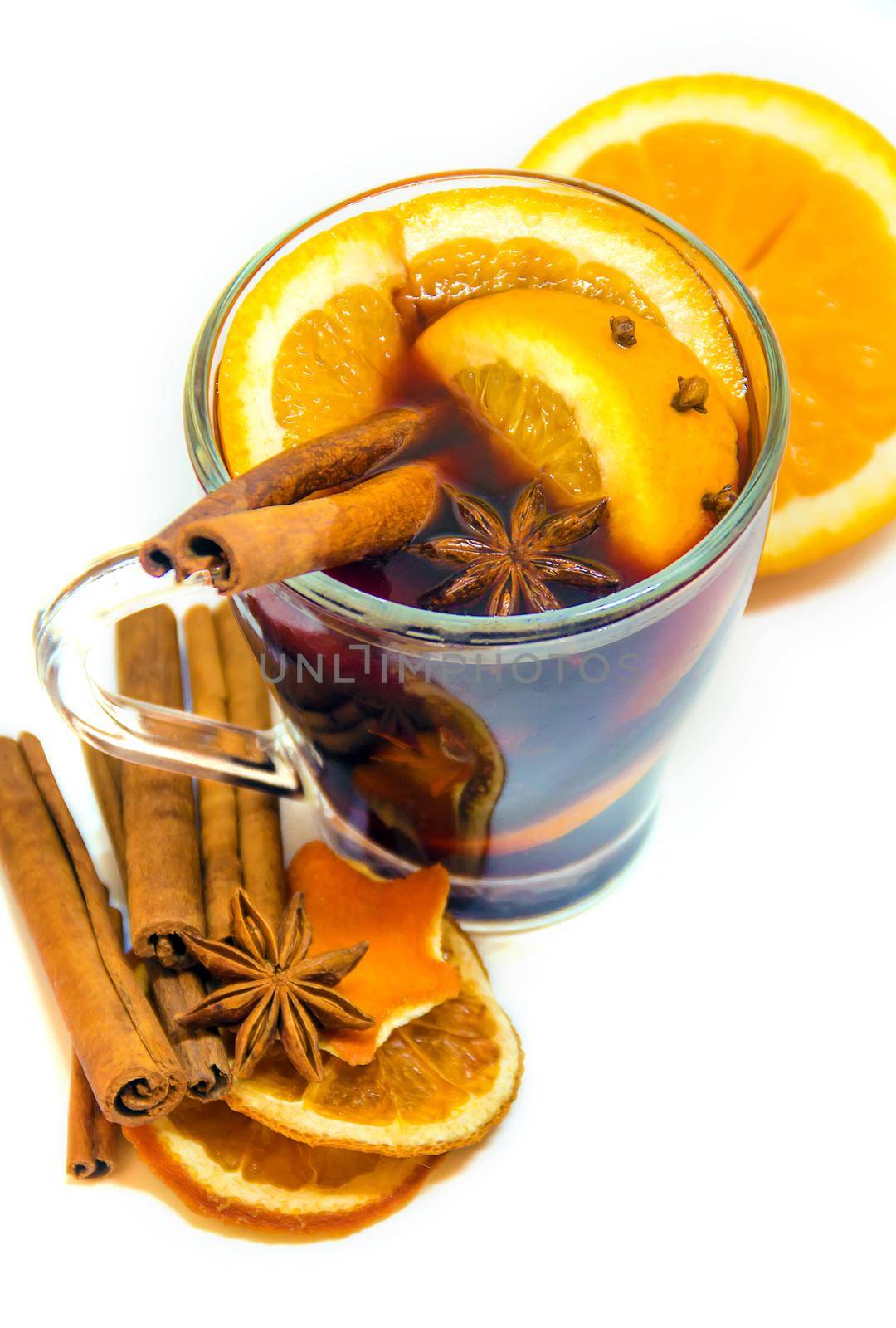 Mulled wine. Selective focus. Food and drink. christmas.