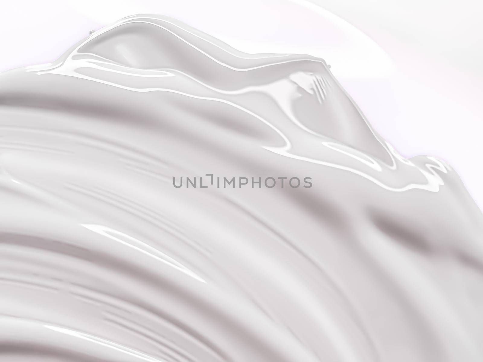 Glossy white cosmetic texture as beauty make-up product background, cosmetics and luxury makeup brand design concept