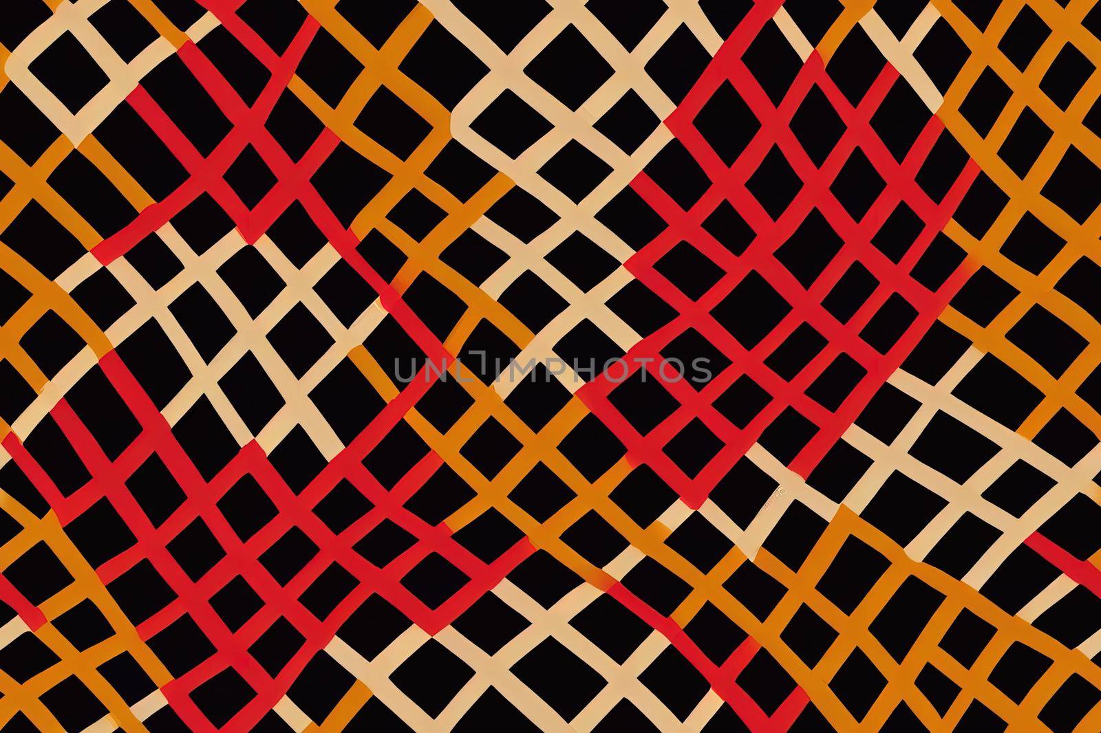 Abstract seamless striped geometric pattern on texture background in retro colors. Endless pattern can be used for ceramic tile, wallpaper, linoleum, textile, web page background.. High quality illustration