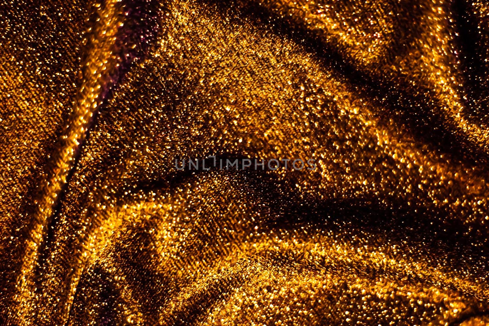 Luxe glowing texture, night club branding and New Years party concept - Bronze holiday sparkling glitter abstract background, luxury shiny fabric material for glamour design and festive invitation