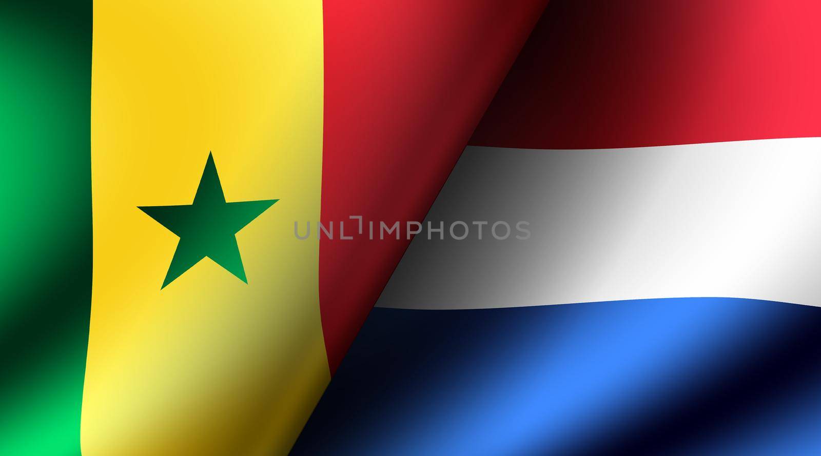 Football 2022 | Group Stage Match Cards ( Senegal VS Netherlands ) by barks
