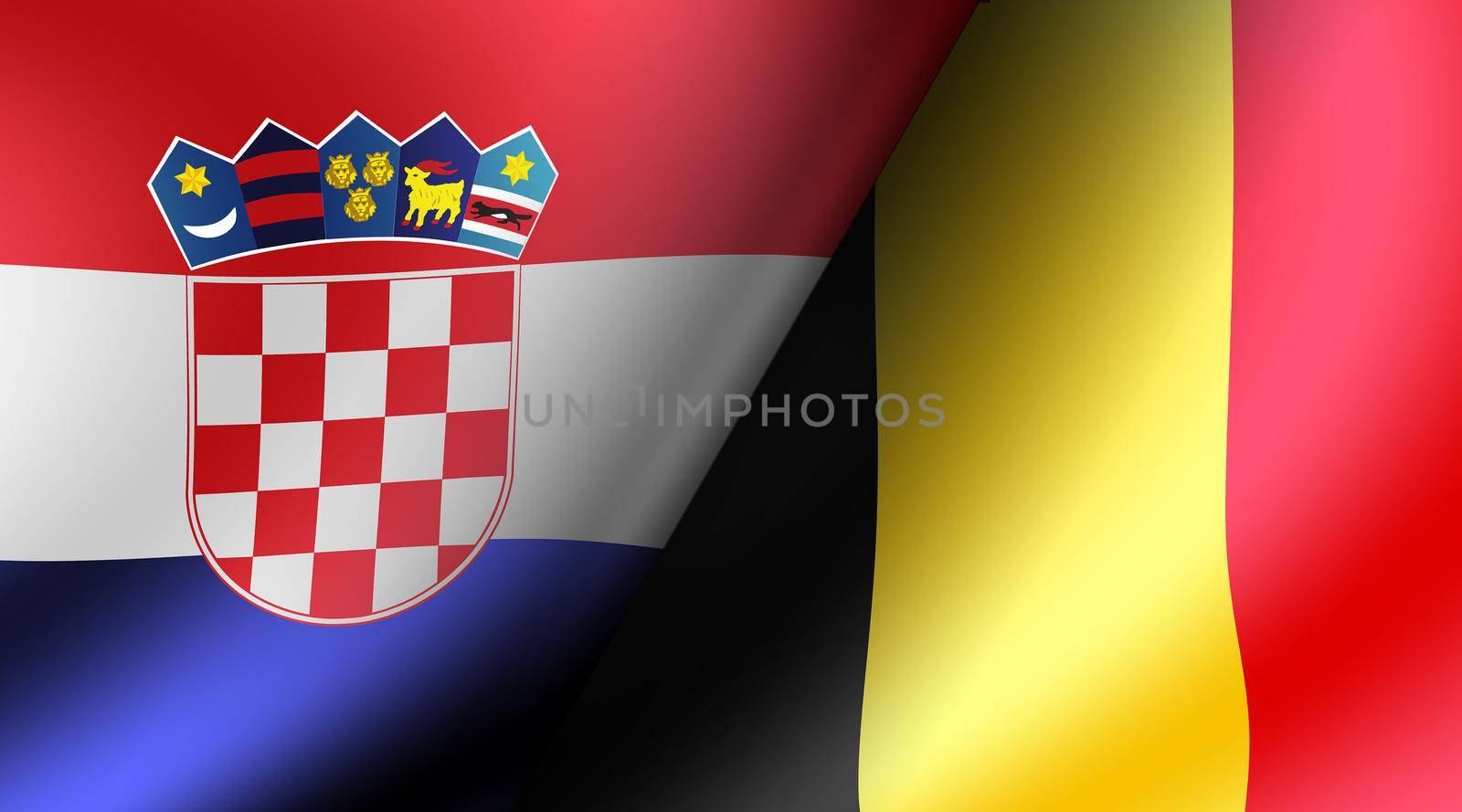 Football 2022 | Group Stage Match Cards ( Croatia VS Belgium ) by barks