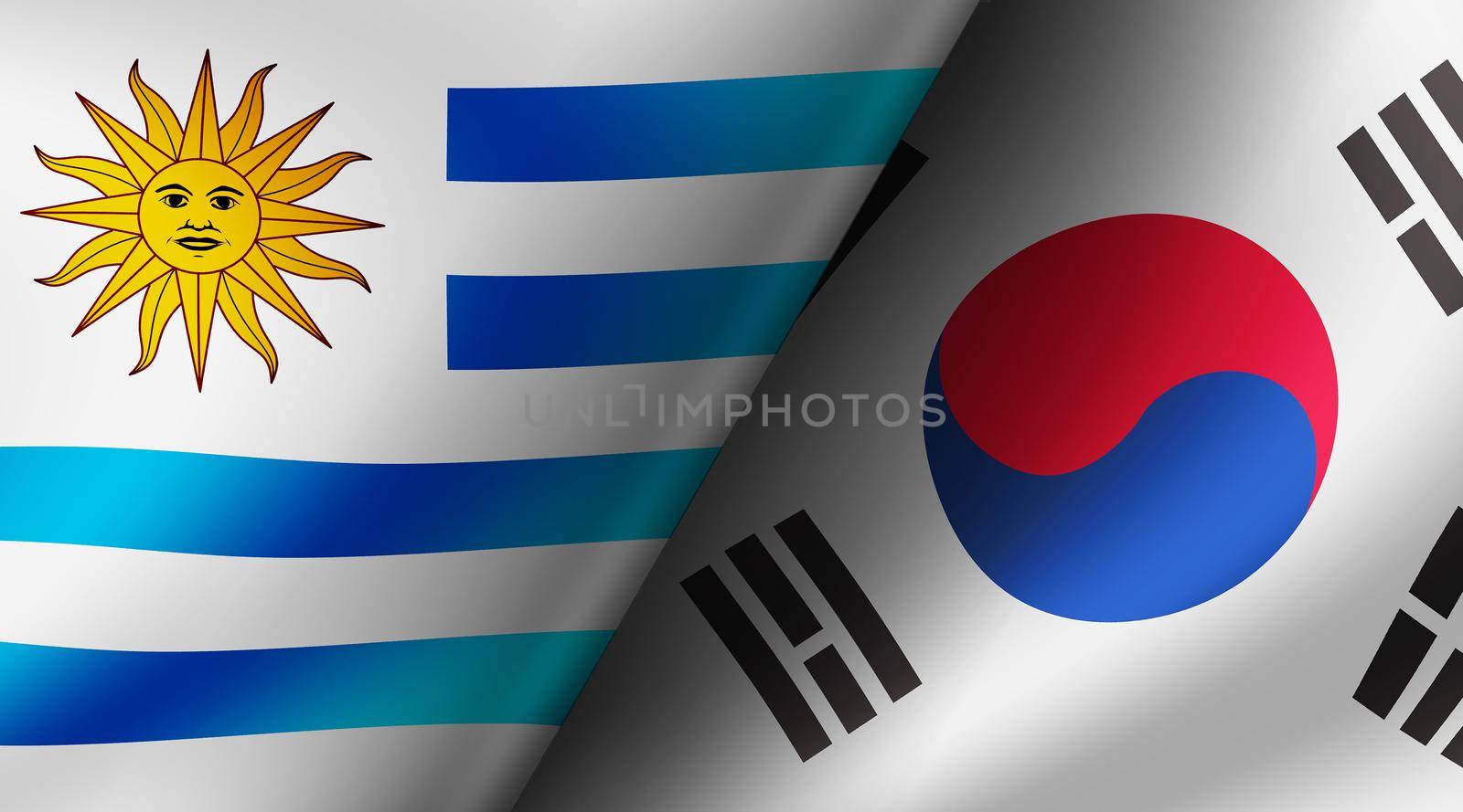 Football 2022 | Group Stage Match Cards ( Uruguay VS South korea ) by barks