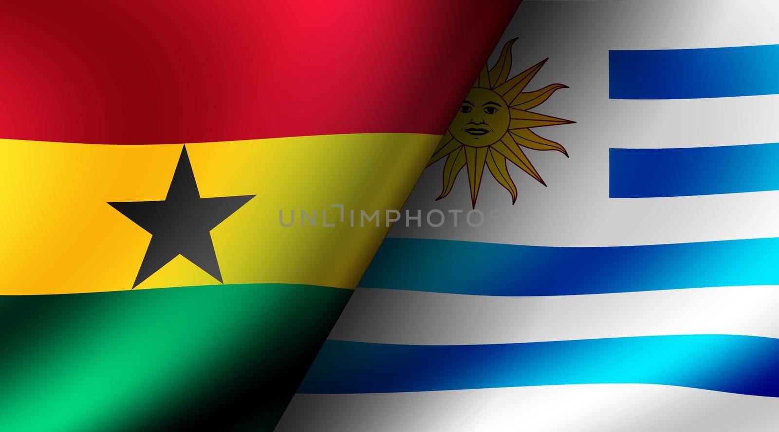 Football 2022 | Group Stage Match Cards ( Ghana VS Uruguay ) by barks