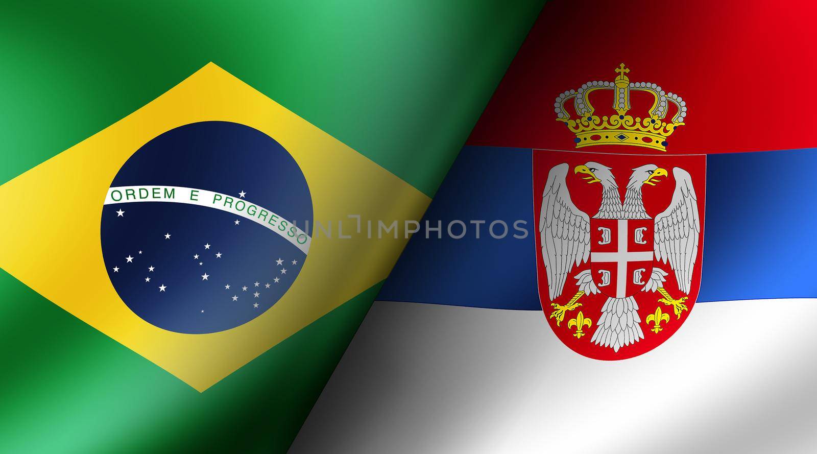 Football 2022 | Group Stage Match Cards (Brazil VS Serbia )