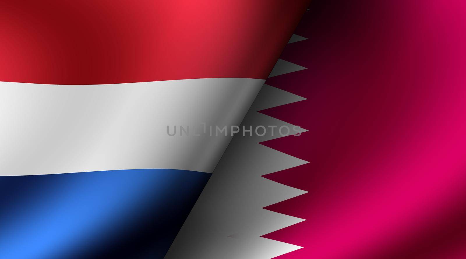 Football 2022 | Group Stage Match Cards ( Netherlands VS Qatar ) by barks