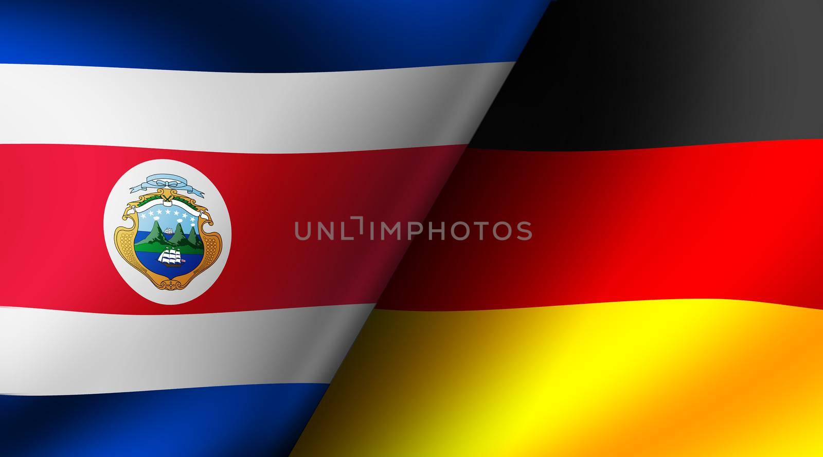 Football 2022 | Group Stage Match Cards ( Costa Rica VS Germany ) by barks